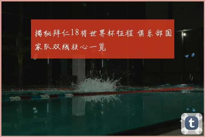 揭秘拜仁18将世界杯征程 俱乐部国家队双线核心一览